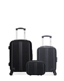 3 Luggage Bundle Cabin 55cm, Underseat 46cm and Vanity Case LIPARI