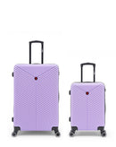 GAITE - 2-piece hard-shell suitcase set - Large suitcase and Cabin S - BLUESTAR