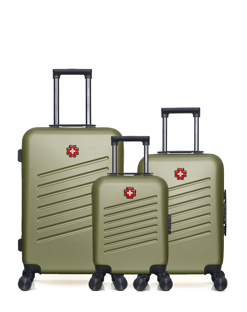 3 Luggage Bundle Medium, Cabin and Underseat ZURICH - SWISS KOPPER