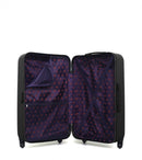LPB LUGGAGE ELEONOR - 4-piece luggage set in ABS (large suitcase, medium suitcase, cabin S and vanity case)