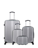 4 Luggage Bundle Large 75cm, Cabin 55cm and Underseat 46cm LIPARI