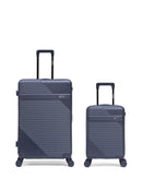 WOHLEN - 2-piece hard-shell suitcase set - Large suitcase and Cabin XS - SWISS KOPPER
