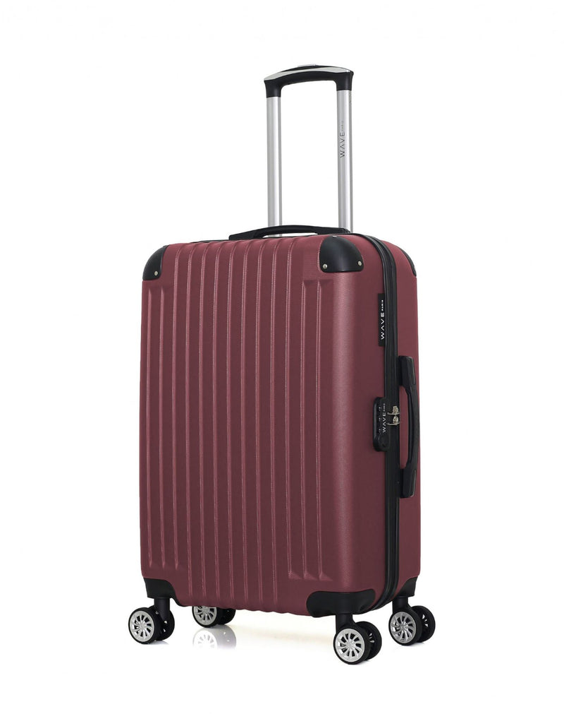 Medium sized suitcase with wheels sale