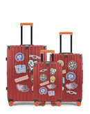 LUGERS - 3-piece hard-shell suitcase set - Large suitcase, Medium suitcase and Cabin XS - ELEVENPARIS