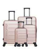 4 Luggage Bundle Large 75cm, Medium 65cm, Cabin 55cm and Underseat 46cm AIGLE