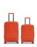GALINA - 2-piece hard-shell suitcase set - Medium suitcase and Cabin S - OBAGO