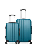 Set of 2 weekend and cabin suitcases NAPOLI