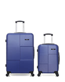 BLUESTAR - LOT DE 2 - Valises grand format et cabine MIAMI