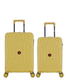 2-Piece Hard-Shell Suitcase Set ODEON - Cabin and XS Cabin