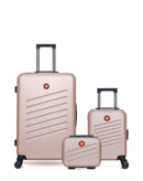 3 Luggage Bundle Large 75cm, Underseat 46cm and Vanity Case ZURICH