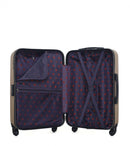 LPB LUGGAGE HAMBOURG - 3-piece luggage set in ABS (medium suitcase, cabin S and vanity case)
