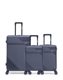 WOHLEN - 3-piece hard-shell suitcase set - Large suitcase, Cabin S and Cabin XS - SWISS KOPPER