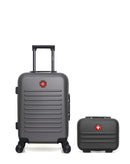 SWISS KOPPER - LOT DE 2 - Valises cabine et vanity WIL