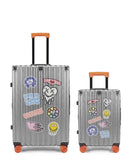 LUGERS - 2-piece hard-shell suitcase set - Large suitcase and Cabin XS - ELEVENPARIS
