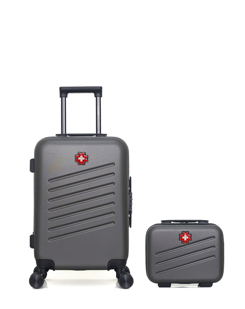 2 Luggage Bundle Cabin 55cm and Vanity Case ZURICH