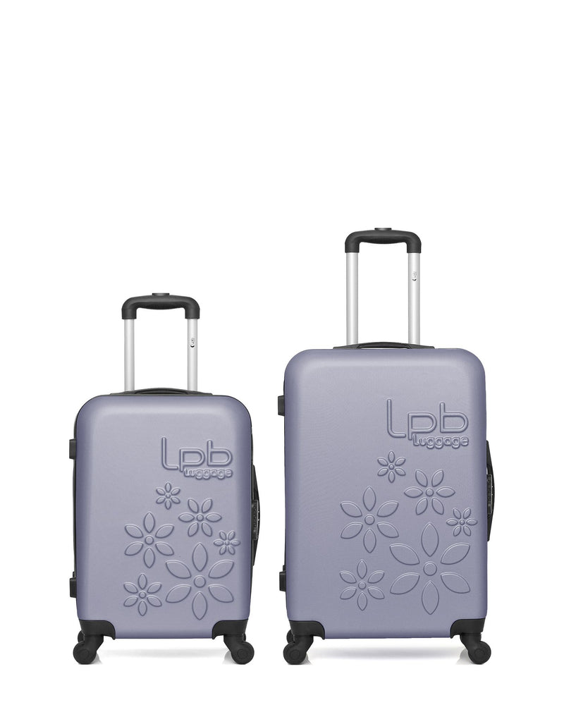 LPB LUGGAGE - 2 Luggage Bundle Medium 65cm and Cabin 55cm ELEONOR