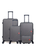 4 Luggage Bundle Large 75cm, Medium 65cm and Vanity Case SPIEZ