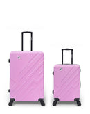 YELLOWSTONE - 2-piece hard-shell suitcase set - Large suitcase and Cabin S - AMERICAN TRAVEL