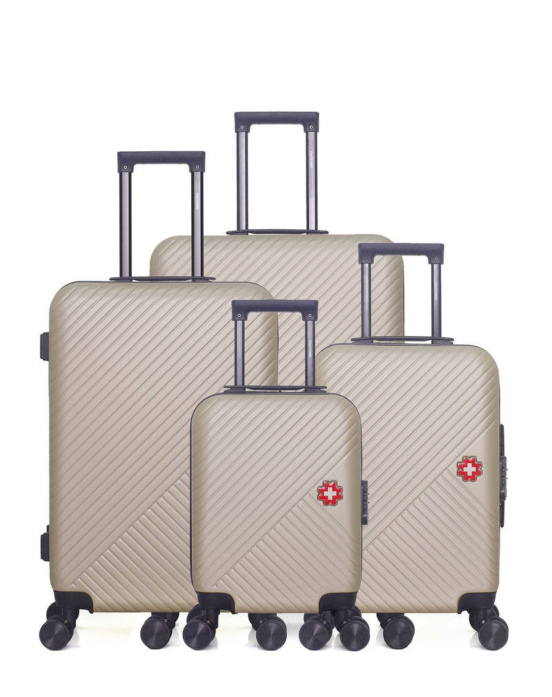 4 Luggage Bundle Large 75cm, Medium 65cm, Cabin 55cm and Underseat 46cm SPIEZ