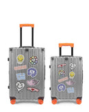 LUGERS - 2-piece hard-shell suitcase set - Medium suitcase and Cabin XS - ELEVENPARIS