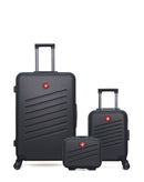 3 Luggage Bundle Large 75cm, Underseat 46cm and Vanity Case ZURICH