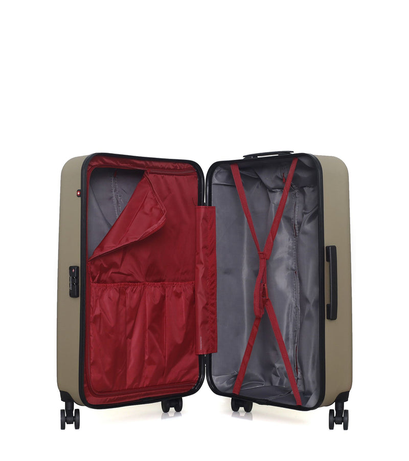 SWISS KOPPER - LOT DE 3 - Valises grand format, weekend et vanity RUTI
