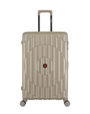 2-Piece Hard-Shell Suitcase Set ODEON - Large and Cabin