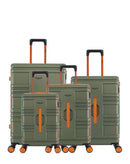 4-Piece Hard-Shell Suitcase Set EVERGLADES - Large, Medium, Cabin and XS Cabin