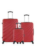 3 Luggage Bundle Large 75cm Medium 65cm Cabin 45cm Danube