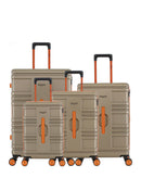 4-Piece Hard-Shell Suitcase Set EVERGLADES - Large, Medium, Cabin and XS Cabin