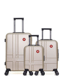 3 Luggage Bundle Medium, Cabin and Underseat USTER - SWISS KOPPER