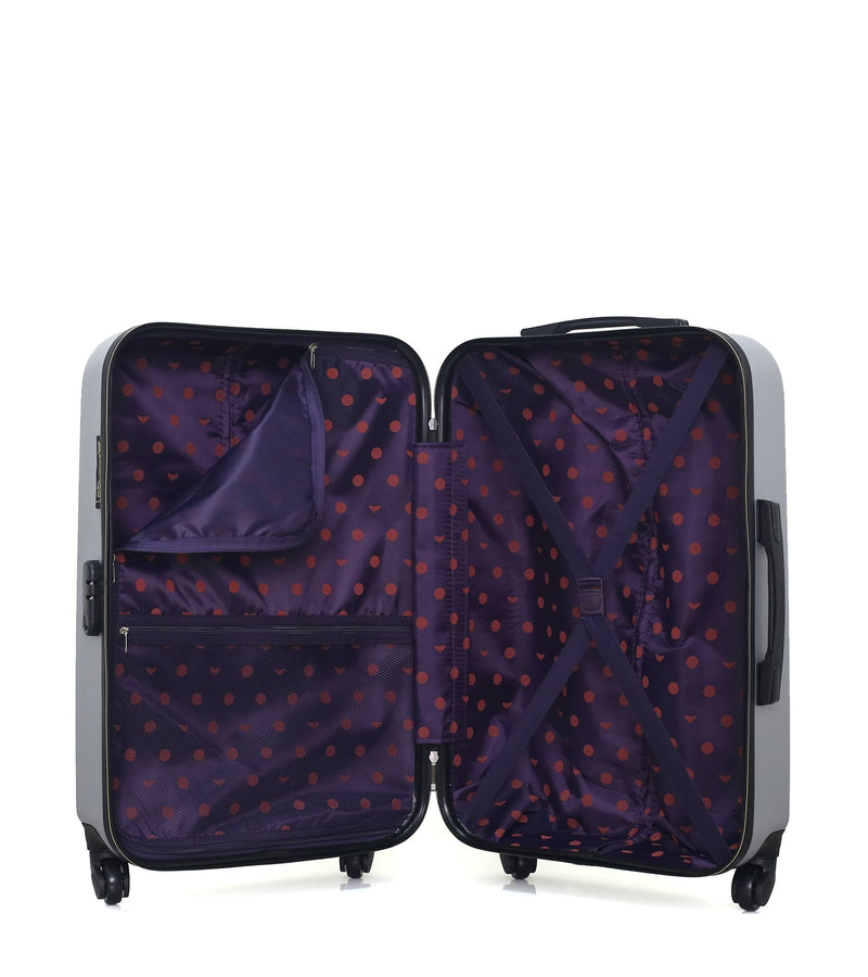 LPB LUGGAGE - 2 Luggage Bundle Medium 65cm and Cabin 55cm ELEONOR