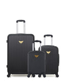 3 Luggage Bundle Large 75cm, Cabin 55cm and Underseat 46cm AGATA