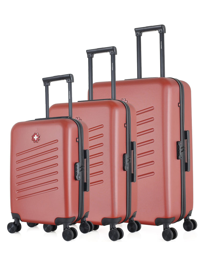 3 Luggage Bundle Large 75cm, Medium 65cm and Cabin 55cm ZURICH