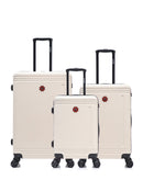3-Piece Hard-Shell Suitcase Set GSTAAD - Large, Medium and Cabin
