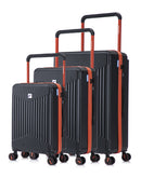 NORTH BEACH - 3-piece hard-shell suitcase set - Large suitcase, Medium suitcase and Cabin S - AMERICAN TRAVEL