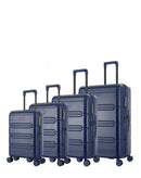 LYNDA-O - 4-piece hard-shell suitcase set - Large suitcase, Medium suitcase, Cabin S and Cabin XS - LPB LUGGAGE