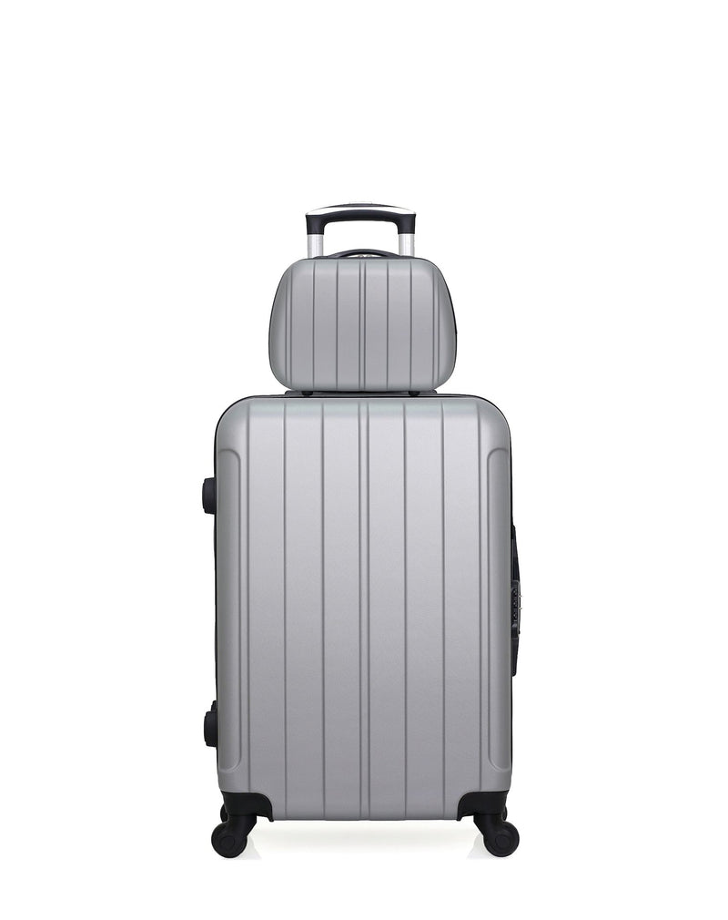 2 Luggage Set Medium 65cm and Vanity 30cm FOGO