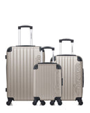 3 Luggage Bundle Medium 65cm, Cabin 55cm and Underseat 46cm BUDAPEST