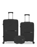3 Luggage Bundle Large, Medium and Large Vanity Case VELA