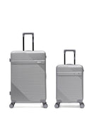 WOHLEN - 2-piece hard-shell suitcase set - Large suitcase and Cabin S - SWISS KOPPER
