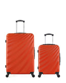 2 Luggage Bundle Large 75cm and Cabin 55cm DANUBE