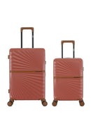 OAKLAND - 2-piece hard-shell suitcase set - Medium suitcase and Cabin XS - AMERICAN TRAVEL