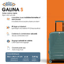 GALINA - Cabin S hard-shell suitcase - OBAGO