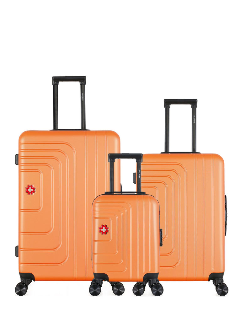 SWISS KOPPER - LOT DE 3 - Valises grand format, weekend et cabine XXS RUTI