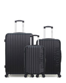BLUESTAR - LOT DE 3 - Valises grand format, weekend et cabine BUCAREST