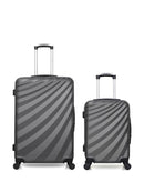 2 Luggage Bundle Large 75cm and Cabin 55cm DANUBE