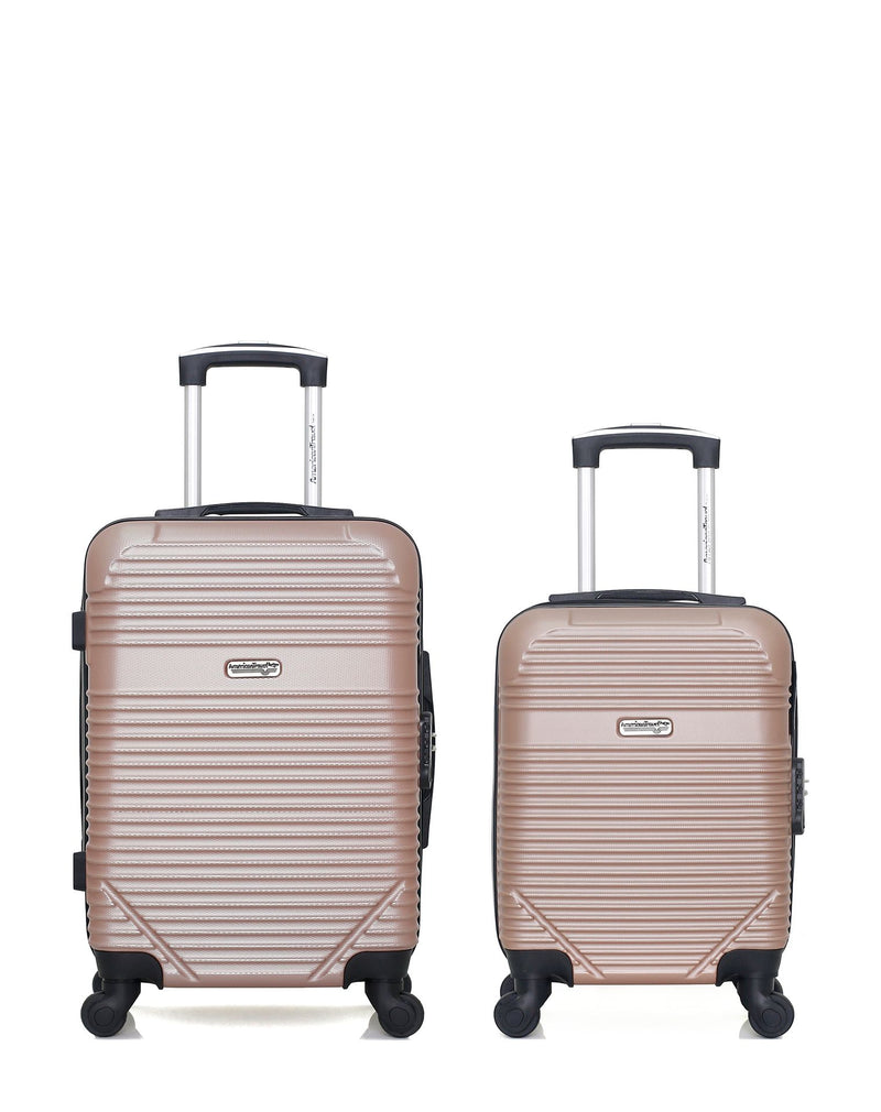 2 Luggages Bundle Cabin 55cm and Underseat 46cm MEMPHIS