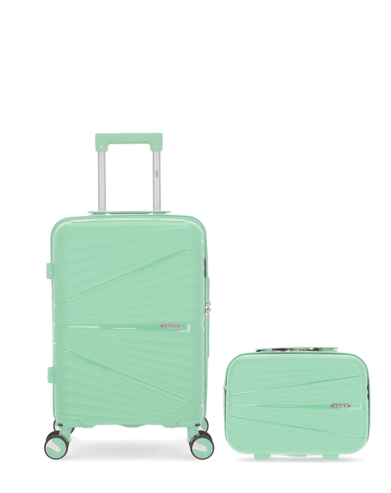 2 Luggage Bundle Cabin and Large Vanity Case VELA