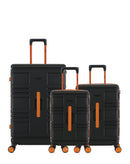 3-Piece Hard-Shell Suitcase Set EVERGLADES - Large, Cabin and XS Cabin